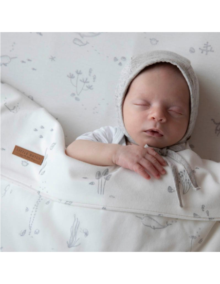 Lenzuolo per culla Ocean White