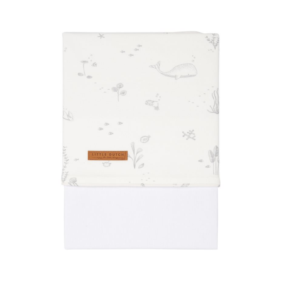 Lenzuolo per culla Ocean White