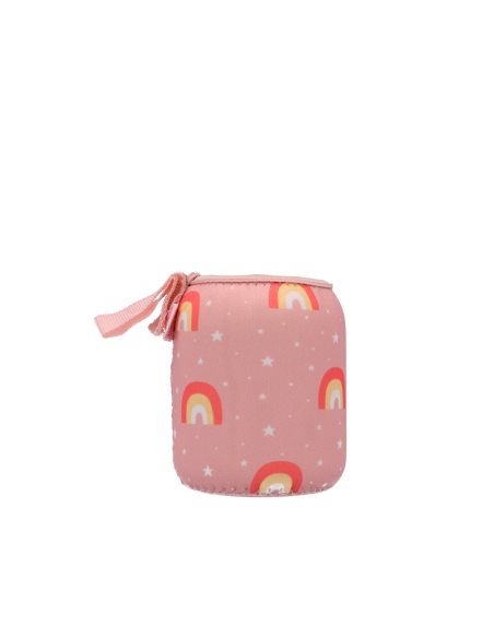 Bottiglia 350ml  Tutete Acciaio con cover neoprene Arcobaleno Bottiglia 350ml  Tutete Acciaio con cover neoprene Arcobaleno