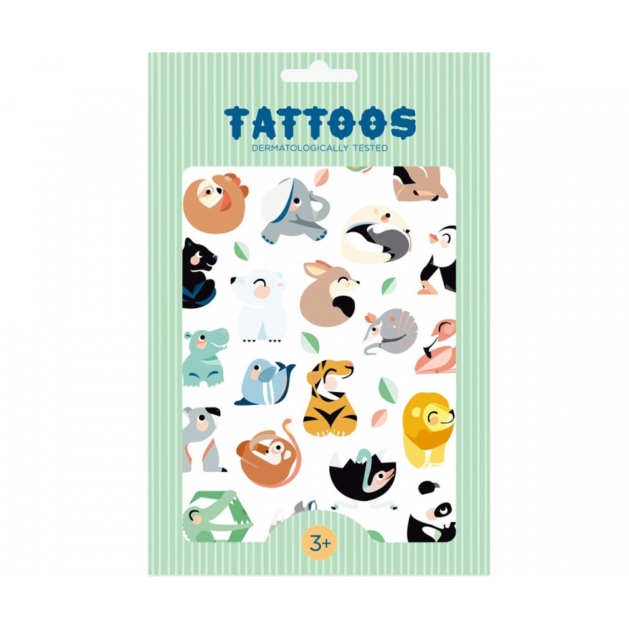 Tatuaggi Temporanei: Wild Animals