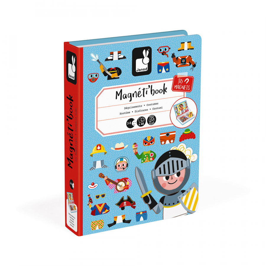 Magnéti'Book Libro magnetico - Costumi Bimbo