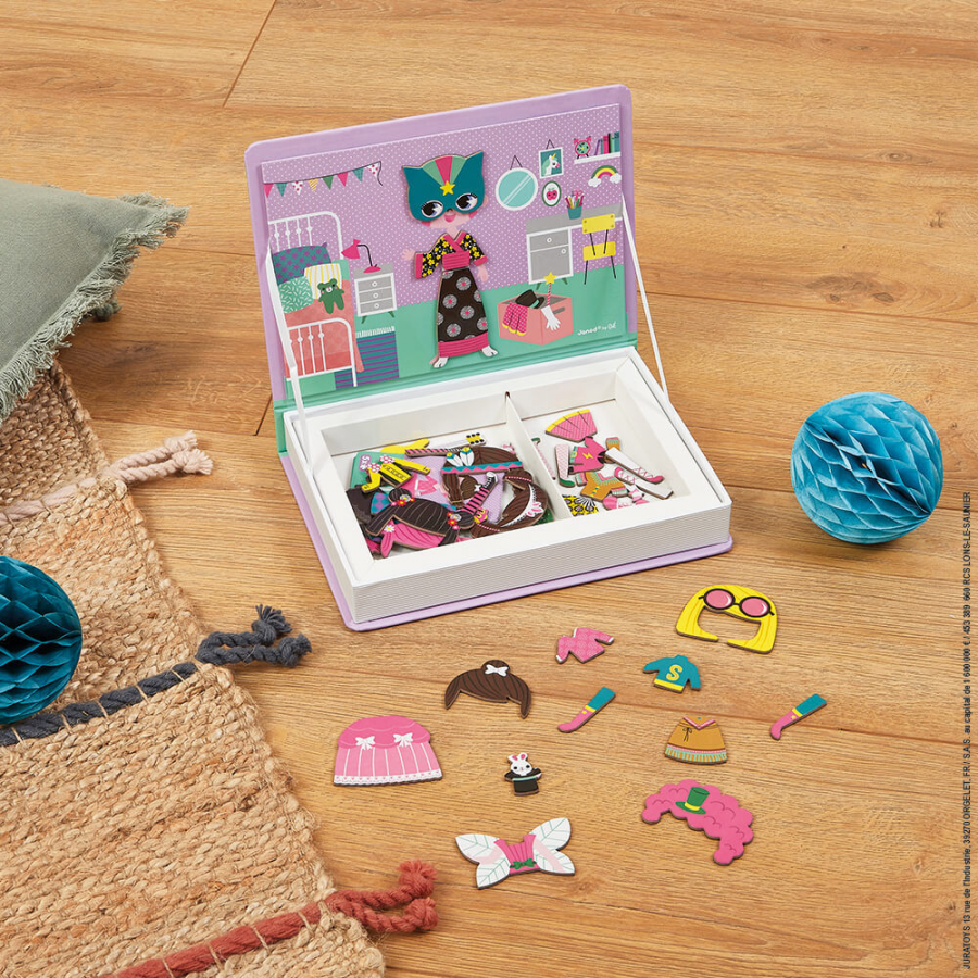 Magnéti'Book Libro magnetico - Costumi Bimba 2