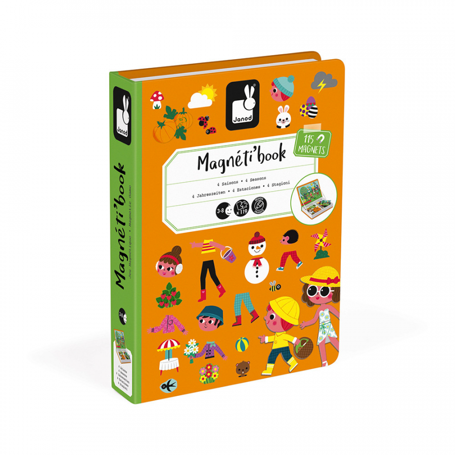 Magnéti'Book Libro magnetico - 4 Stagioni