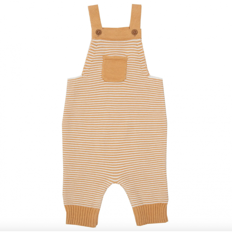 Salopette in maglina safari + body manica lunga fox 2