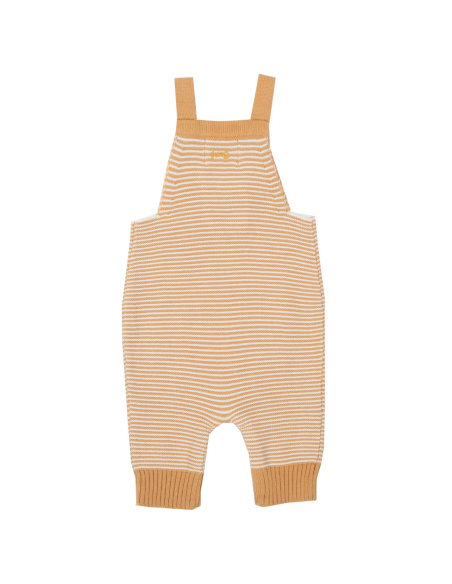 Salopette in maglina safari + body manica lunga fox Salopette in maglina safari + body manica lunga fox