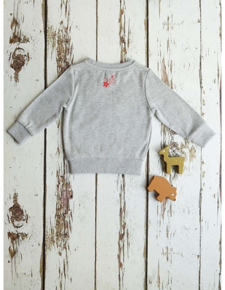 Felpa festiva con Rudolph la renna