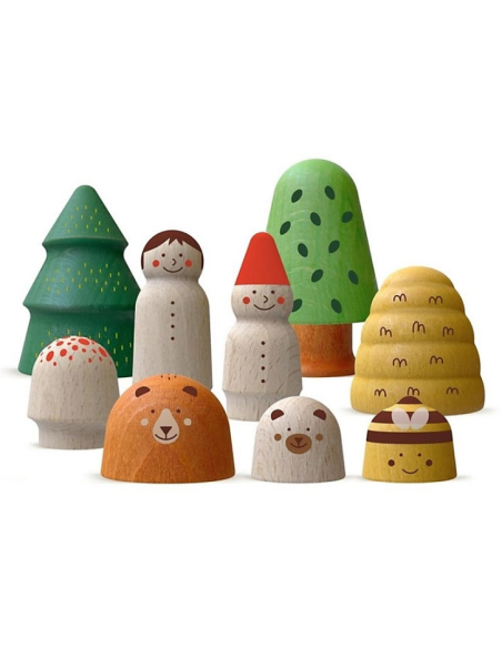 My Wooden World Forest - Personaggi della Foresta