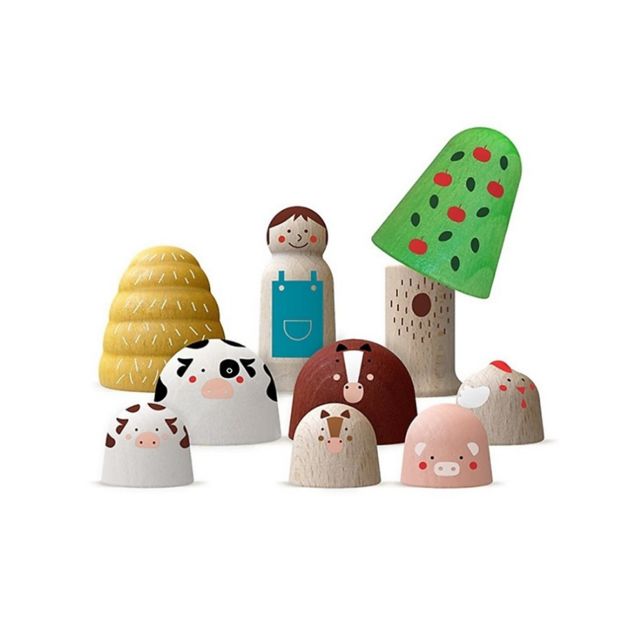 My Wooden World Forest - Personaggi della Fattoria 2