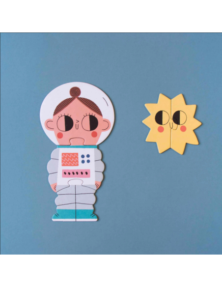 Puzzle Valentina in Space