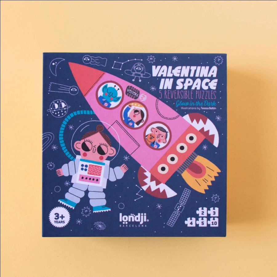 Puzzle Valentina in Space